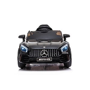 CARRO ELETRICO COM CONTROLE REMOTO  BENZ-GTR SMALL PRETO 12v 4.5AH