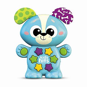 CACHORRINHO MUSICAL AZUL