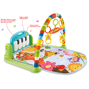 TAPETE INFANTIL ITERAVIVO COM LUZ E SOM