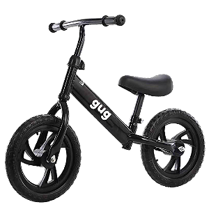 BICICLETA DE EQUILIBRIO BALANCE SEM PEDAL  PRETO 30 cm GUG