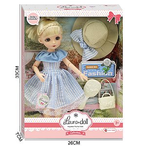 BONECA DOCE VERÃO LOIRA  SHINY TOYS