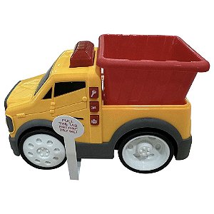 CARRINHOS DE CONSTRUÇÃO BASCULANTE COM LUZ E SOM PUBLIC HEROES BABY SHINY TOYS