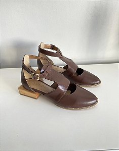 Bota Aberta Ísis  - Marrom (Referência: 150)