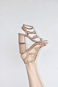Sandália Aline Faria - Creme