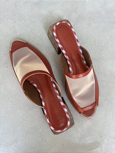 Mule Clara - Vermelha