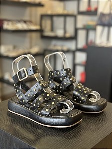 Flatform Tachas - Preto