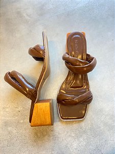 Sandalia Raissa - chocolate