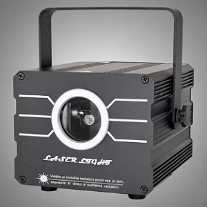Laser Colorido Projetor Holografico Rgb 2w Automatico Ritmico Dmx Com App Jogo De Luz Iluminacao Profissional - 127/220v