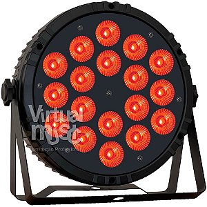Parled SOG-18641 18 Leds 12w Rgbw Quadriled 4IN1
