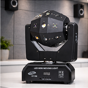 Moving Head Led Laser ST-768 Magic Ball Rgbw Dmx