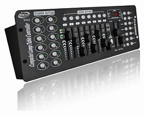 Mesa Para Iluminacao Dmx ST-512 Com 192 Canais