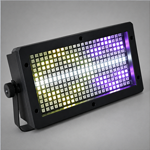Strobo Led Colorido 336 Leds 100w Rgb Triled Fita Led Branca Automatico Ritmico Dmx Iluminacao Profissional - 127/220v