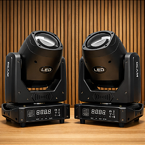 Kit 2 Moving Head Beam SOG-150W 150w Arco Iris Com Prisma