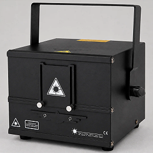 Laser Colorido Projetor Holografico Rgb 2w Automatico Ritmico Dmx Jogo De Luz Iluminacao Dj Profissional - 127/220v