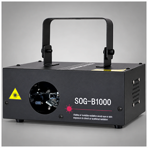 Laser Azul Projetor Holografico B1000 1w Automatico Ritmico Dmx Jogo De Luz Iluminacao Dj Profissional - 127/220v