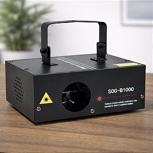 Laser SOG-B1000 1 Watt Azul Dmx
