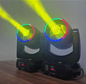 Kit 2 Moving Head Beam SOG-B200 200w Borda Led