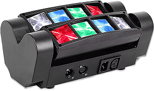Mini Spider Beam SOG-84C 8 Leds 5w Rgbw Dmx