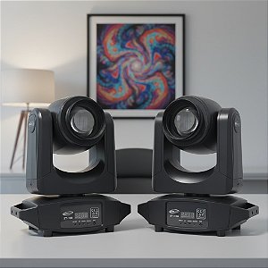 Kit 2 Moving Head Beam ST-120 120w Sem Borda