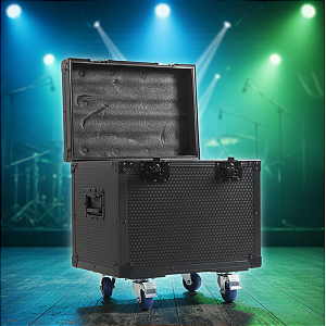 Hard Case Madeira Para Moving 200w e 100w Com Rodinhas