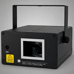 Laser Colorido Projetor Holografico HL22 250mw Rg Automatico Ritmico Jogo De Luz Iluminacao Dj Profissional - 127/220v