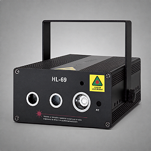 Laser Colorido Projetor Holografico HL69 250mw Rgb Automatico Ritmico Jogo De Luz Iluminacao Dj Profissional - 127/220v