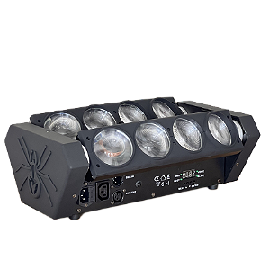 Spider Beam SOG-ZZ8C 8 Leds 12w Rgbw Dmx Quadriled 4IN1
