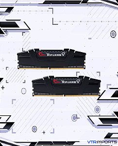 Memória RAM RipJaws V Series 3200mhz CL16 2x16GB - Totalizando 32GB