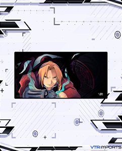 (PRONTA ENTREGA)   Mousepad Inked Gaming Anime Edition Collab VTR Imports - Fullmetal Large 90x40cm 