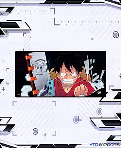 (PRONTA ENTREGA)  Mousepad Inked Gaming Anime Edition Collab VTR Imports - Luffy Large 90x40cm 