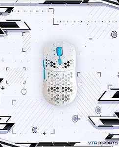 (PRÉ VENDA) HK Gaming Mira M Ultra Leve Honeycomb Shell Mouse para jogos com fio - 6 botões - 63 g (Médio | Mira-M, Massalia)