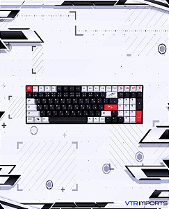 (ENCOMENDA) Keycaps Cherry Flower PBT 129 Teclas (Teclado Full Size)