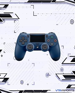 (PRONTA ENTREGA) Controle PS4 - Dark Blue (Acompanha caixa e cabo carregador)