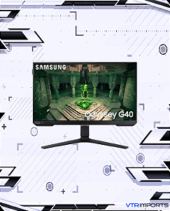 (ENCOMENDA) Monitor Gamer Samsung Odyssey G4 25” Preto, FHD, 240 Hz