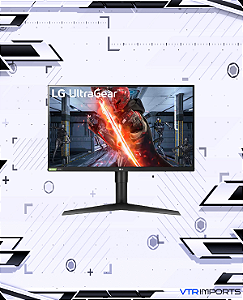 Monitor Gamer LG Ultra Gear 27' IPS, Wide, 240 Hz, Full HD, 1ms, FreeSync Premium, HDR 10, 99% sRGB, HDMI/DisplayPort, VESA - 27GN750-B.AWZ