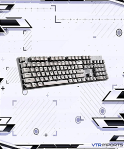 (ENCOMENDA) Keycaps Premium Metalic (Teclado Full Size)