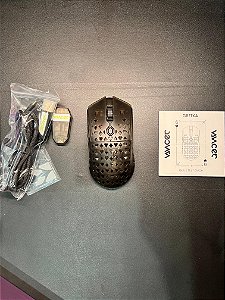 (OPEN BOX)  Mouse Vancer Gretxa Wireless Ultralight Gaming Mouse 3370 Sensor - 19000 DPI - PTFE - 69g (Black)