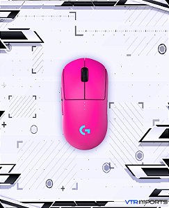 (SEM PREVISÃO)  Mouse Logitech G PRO Wireless Pink - Limited Edition