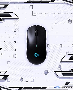 (PRONTA ENTREGA)  Mouse Gamer Sem Fio Logitech G PRO Wireless Lightspeed, RGB, Lightsync + Keycaps Custom Aleatórias