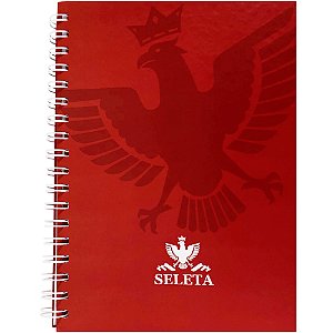 Caderno Capa Dura Cachaça Seleta Espiral 17x24 Cm 96 Fls