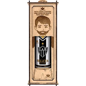 Kit Cachaça Seleta Torcedor Atlético