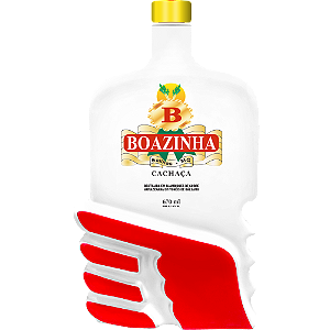 Cachaça Boazinha Porcelana Asas 670 Ml