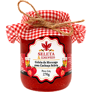 Geleia de Morango com Cachaça Seleta 270 G