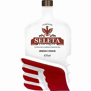Cachaça Seleta + Carvalho Porcelana Asas 670 Ml