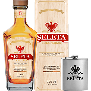 Kit Cachaça e Cantil