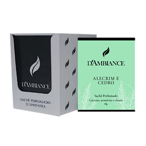 Sachê Perfumado DAMBIANCE 10g - Caixa com 20 unidades