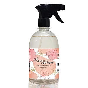 Água Perfumada para Tecidos CASA AROMA - Flor de Jasmim e Hibisco 500ml