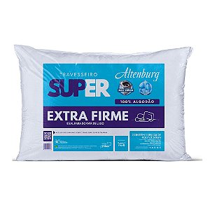 Travesseiro Altenburg Super Extra Firme para quem dorme de Lado - Branco