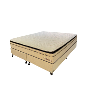 Conjunto Box Veneza Molas Ensacadas Super King