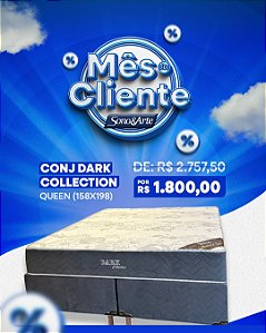 Conjunto Box Gold Dark Collection Molas Ensacadas - Soft Flex